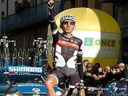 Volta a Catalunya: Xavier Tondo: "Para mí lo de hoy es como un sueño"