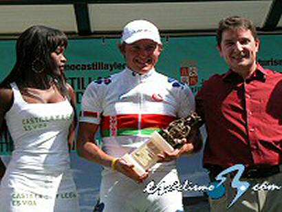 Yauheni Hutarovich se adjudica al sprint la segunda etapa de la Vuelta a Burgos