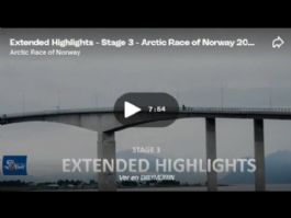 V�deo resumen de la 3� etapa de la Arctic Race de Noruega 2026