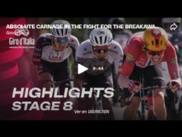 V�deo resumen de la 8� etapa del Giro de Italia 2026