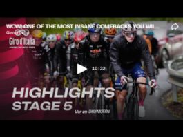 Vídeo resumen de la 5ª etapa del Giro de Italia 2026 Vídeo resumen de la 5ª etapa del Giro de Italia 2026