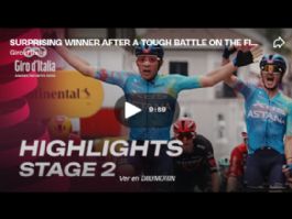 Vídeo resumen de la 2ª etapa del Giro de Italia 2026 Vídeo resumen de la 2ª etapa del Giro de Italia 2026