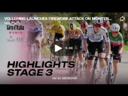 Vídeo resumen de la 3ª etapa del Giro de Italia Femenino 2026 Vídeo resumen de la 3ª etapa del Giro de Italia Femenino 2026