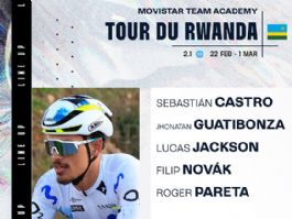Movistar Team Academy debuta en el ciclismo internacional con el Tour de Ruanda Movistar Team Academy debuta en el ciclismo internacional con el Tour de Ruanda