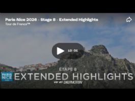 Vídeo resumen de la 8ª etapa de la París-Niza 2026 (última) Vídeo resumen de la 8ª etapa de la París-Niza 2026 (última)