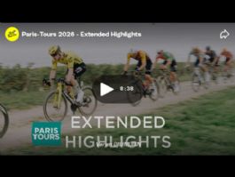 Vídeo resumen de la París-Tours 2026 Vídeo resumen de la París-Tours 2026