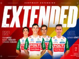 Manuel Pe�alver, Fernando Tercero, Francisco Mu�oz y Germ�n G�mez continuar�n en el Polti-VisitMalta