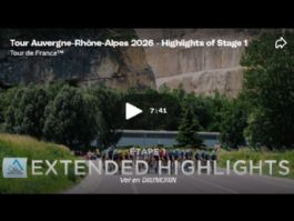 Vídeo resumen de la 1ª etapa del Tour Auvernia-Ródano-Alpes 2026 Vídeo resumen de la 1ª etapa del Tour Auvernia-Ródano-Alpes 2026