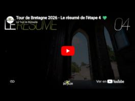 V�deo resumen de la 4� etapa del Tour de Breta�a 2026