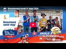 V�deo resumen de la 5� etapa del Tour de Eslovaquia 2026 (�ltima)