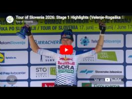V�deo resumen de la 1� etapa del Tour de Eslovenia 2026