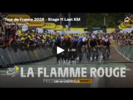Vídeo del último kilómetro de la 11ª etapa del Tour de Francia. Sorprende Wærenskjold Vídeo del último kilómetro de la 11ª etapa del Tour de Francia. Sorprende Wærenskjold