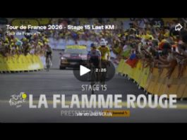 Vídeo del último kilómetro de la 15ª etapa del Tour de Francia. Evenepoel-Pogacar-Del Toro Vídeo del último kilómetro de la 15ª etapa del Tour de Francia. Evenepoel-Pogacar-Del Toro