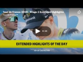 Vídeo resumen de la 2ª etapa del Tour de Francia 2026 Vídeo resumen de la 2ª etapa del Tour de Francia 2026