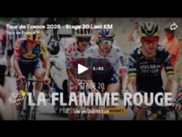 Vídeo del último kilómetro de la 20ª etapa del Tour de Francia. Segunda de Carapaz Vídeo del último kilómetro de la 20ª etapa del Tour de Francia. Segunda de Carapaz