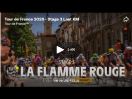Vídeo del último kilómetro de la 3ª etapa del Tour de Francia. Etapa y liderato para Pogacar Vídeo del último kilómetro de la 3ª etapa del Tour de Francia. Etapa y liderato para Pogacar