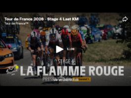 Vídeo del último kilómetro de la 4ª etapa del Tour de Francia. Gana Mads Pedersen Vídeo del último kilómetro de la 4ª etapa del Tour de Francia. Gana Mads Pedersen