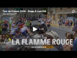 Vídeo del último kilómetro de la 8ª etapa del Tour de Francia. Segunda victoria de Merlier Vídeo del último kilómetro de la 8ª etapa del Tour de Francia. Segunda victoria de Merlier