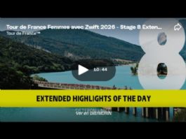 V�deo resumen de la 8� etapa del Tour de Francia Femenino 2026