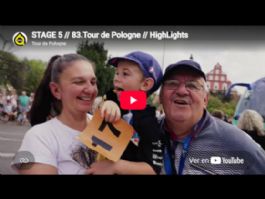 Vídeo resumen de la 5ª etapa del Tour de Polonia 2026 Vídeo resumen de la 5ª etapa del Tour de Polonia 2026