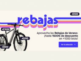 Upway pone en marcha sus rebajas de verano 2026 con descuentos masivos en bicicletas eléctricas Upway pone en marcha sus rebajas de verano 2026 con descuentos masivos en bicicletas eléctricas