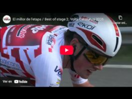 V�deo resumen de la 2� etapa de la Volta a Catalunya 2026