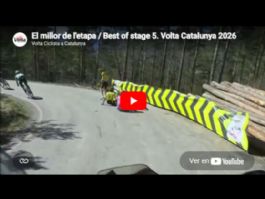 Vídeo resumen de la 5ª etapa de la Volta a Catalunya 2026 Vídeo resumen de la 5ª etapa de la Volta a Catalunya 2026