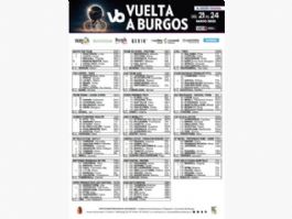 Listado oficial de ciclistas inscritas en la Vuelta a Burgos Femenina 2026 Listado oficial de ciclistas inscritas en la Vuelta a Burgos Femenina 2026