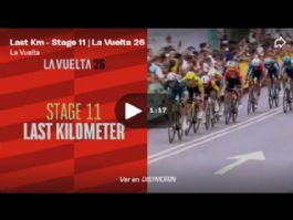V�deo del �ltimo kil�metro de la 11� etapa de la Vuelta a Espa�a. Tercera de Brennan