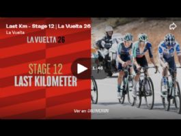 V�deo del �ltimo kil�metro de la 12� etapa de la Vuelta a Espa�a. En solitario Jakob Omrzel