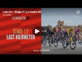 V�deo del �ltimo kil�metro de la 17� etapa de la Vuelta a Espa�a. Quinta de Brennan