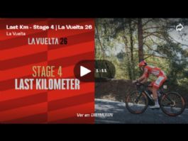 V�deo del �ltimo kil�metro de la 4� etapa de la Vuelta a Espa�a 2026