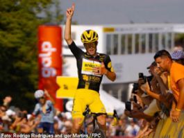 Alexis Guerin triunfa en Senhora da Graça y refuerza su liderato en la Volta a Portugal Alexis Guerin triunfa en Senhora da Graça y refuerza su liderato en la Volta a Portugal