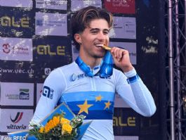 �lvaro Navas se proclama campe�n de Europa sub23 de �mnium con una exhibici�n en Cottbus