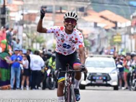 Vuelta al T�chira: Anderson Paredes brilla en La Grita, Enmanuel Viloria mantiene el liderato por 18 segundos