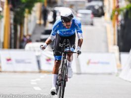 Brandon Rojas vuela en la crono de Valencia y asalta el liderato de la Vuelta a Venezuela