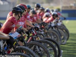 El Campus de Verano MTB Carlos Coloma re�ne en La Nuc�a a 110 j�venes ciclistas de seis pa�ses