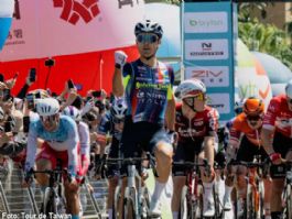 Rajovic se viste de líder tras imponerse al sprint en la primera etapa del Tour de Taiwán Rajovic se viste de líder tras imponerse al sprint en la primera etapa del Tour de Taiwán