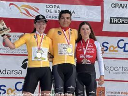 Eva Anguela, Regina González y Aitana Gutiérrez brillan en el Gran Premio Cantabria Deporte en Noja Eva Anguela, Regina González y Aitana Gutiérrez brillan en el Gran Premio Cantabria Deporte en Noja