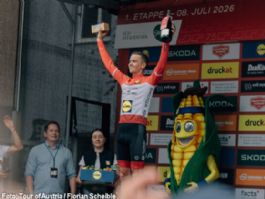Gregor M�hlberger se luce en casa y estrena el liderato de la Vuelta a Austria