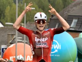 Jenno Berckmoes gana la tercera etapa y se convierte en l�der del Renewi Tour