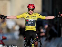 Jonas Vingegaard vuelve a ganar en la Par�s-Niza y refuerza su liderato camino de Apt