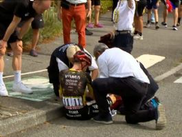 Tour de Francia: Jonas Vingegaard sufre una fractura de clavícula Tour de Francia: Jonas Vingegaard sufre una fractura de clavícula