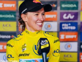 Tour de Francia Femenino: Kasia Niewiadoma, "cansada e impresionada con lo que ha pasado" Tour de Francia Femenino: Kasia Niewiadoma, "cansada e impresionada con lo que ha pasado"