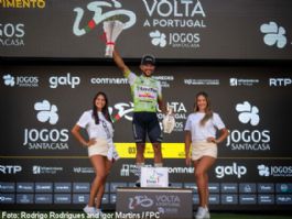 Volta a Portugal Leangel Linarez lidera el doblete de Tavfer en Elvas y Rui Oliveira conserva el liderato