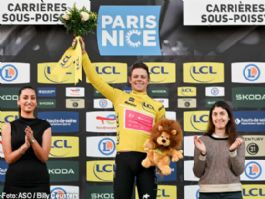 Par�s-Niza: Luke Lamperti: "Llevar el maillot amarillo ser� muy especial"