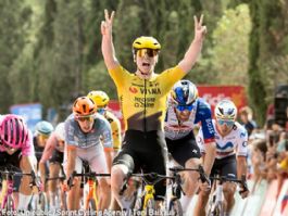 Vuelta a España: Matthew Brennan confirma su poder al esprint en Roquetes y suma su segunda victoria Vuelta a España: Matthew Brennan confirma su poder al esprint en Roquetes y suma su segunda victoria