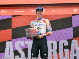 La Vuelta Femenina: Mischa Bredewold: "Estoy muy contenta de tener la primera victoria"