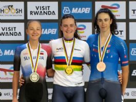 Mundial de ciclismo: Zoe Backstedt no da opcin a sus rivales y gana la contrarreloj sub-23