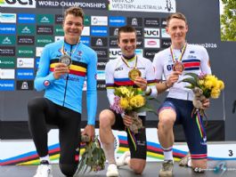 Magnus Bak, campe�n del mundo de gravel al esprint